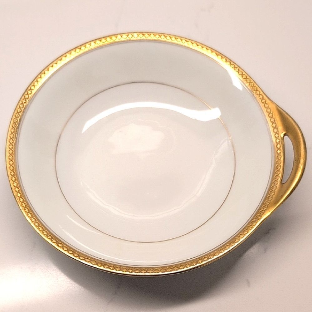 Elegant Wellesley by Haviland Limoges Porcelain Lemon Bowl Serving Dish Vintage